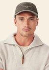 R.M Williams Longhorn Twill Cap, Grey