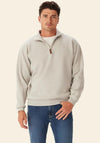 R.M WILLIAMS Mulyungarie Quarter Zip Sweatshirt, Grey