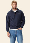R.M WILLIAMS Mulyungarie Quarter Zip Sweatshirt, Blue