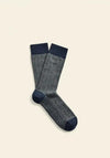 R.M Williams Nelson Herringbone Socks, Navy