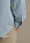 R.M Williams Quinn Poplin Check Shirt, Green