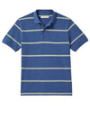 R.M WILLIAMS Rod Stripe Polo Shirt, Blue & Green