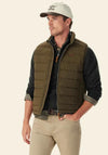 R.M WILLIAMS Rydall Padded Gilet, Olive Green