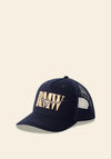 R.M Williams RMW Steershead Trucker Cap, Navy