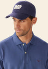 R.M Williams Heritage Twill Cap, Navy