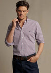 R.M WILLIAMS Whyalla Poplin Check Shirt, Red & Navy