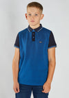 Diesel Boys Robinson Short Sleeve Polo, Blue