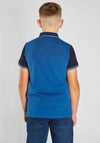 Diesel Boys Robinson Short Sleeve Polo, Blue