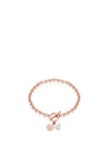 Romi Dublin Pearl T-Bar Bracelet, Rose Gold