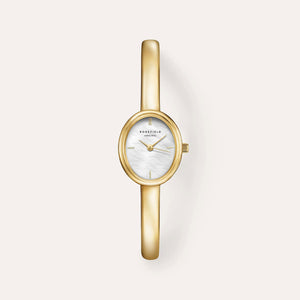 Rosefield Bangle S Watch, Gold