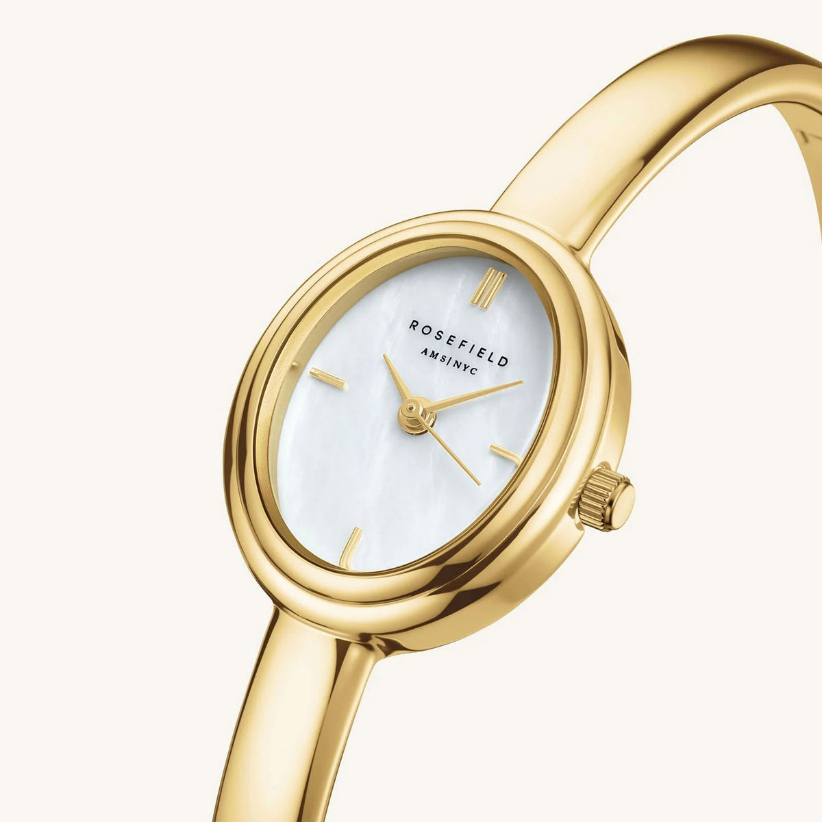 Rosefield Bangle S Watch, Gold