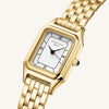 Rosefield Ivy Watch, Gold & White