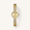 Rosefield Mini Small Edit Watch, Gold