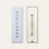 Rosefield Mini Small Edit Watch, Gold