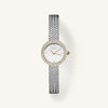 Rosefield Mini Small Edit Duotone Watch, Silver & Gold