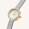 Rosefield Mini Small Edit Duotone Watch, Silver & Gold