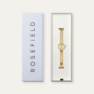 Rosefield Mini Small Edit Watch, Gold