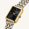 Rosefield Octagon XS Duotone Watch, Gold, Silver & Black