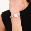 Rosefield Octagon XS Duotone Watch, Gold & Silver