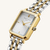Rosefield Octagon XS Duotone Watch, Gold & Silver