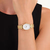 Rosefield Oval Pearl Face Watch, Gold