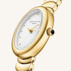 Rosefield Oval Watch, Gold & White