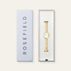 Rosefield Oval Watch, Gold & White