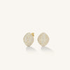 Rosefield Pavé Stud Earrings, Gold