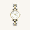 Rosefield Small Edit Duotone Watch, Gold & Silver