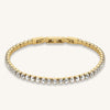 Rosefield Tennis Bracelet, Gold