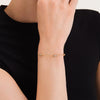 Rosefield Triple Stones Bracelet, Gold