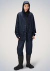 Rains Waterproof Short Raincoat, Navy