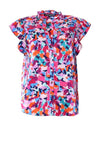 Rant & Rave Jody Button Down Top, Multi-Coloured