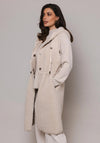 Rino & Pelle Jing Reversivable Teddy Waistcoat Jacket, Stone