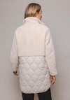 Rino & Pelle Jur Teddy Padded Coat, Stone