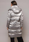 Rino & Pelle Jolijn Sherpa Lined Padded Coat, Chrome
