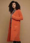 Rino & Pelle Gambler Long Open Cardigan, Pottery