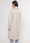 Rino and Pelle Jula Reversible Long Coat, Cream