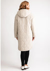 Rino & Pelle Effie Quilted Midi Coat with Teddy Lining, Beige