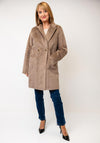Rino & Pelle Ivon Double Breasted Reversible Coat, Toffee