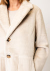 Rino & Pelle Tatianna Reversible Coat, Off White