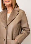 Rino & Pelle Tatianna Reversible Coat, Toffee