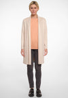 Rino & Pelle Mirola Faux Suede Jacket, Beige and Gold