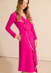 Caroline Kilkenny River Midi Dress, Pink