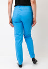 Robell Bella Full Length Stretch Trousers, Blue