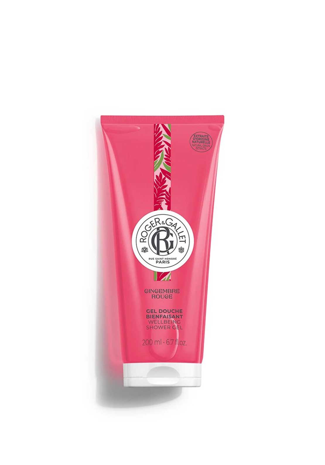 Roger & Gallet Gingembre Rogue Wellbeing Shower Gel, 200ml
