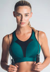Royce Aerocool Sports Bra, Green