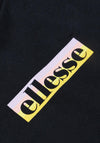 Ellesse Girl Eula Short Sleeve Tee, Black
