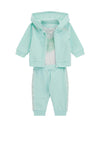 Guess Baby Girl Three Piece Tracksuit, Mint
