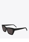 Yves Saint Laurent Ladies Mica Cat Eye Sunglasses, Black